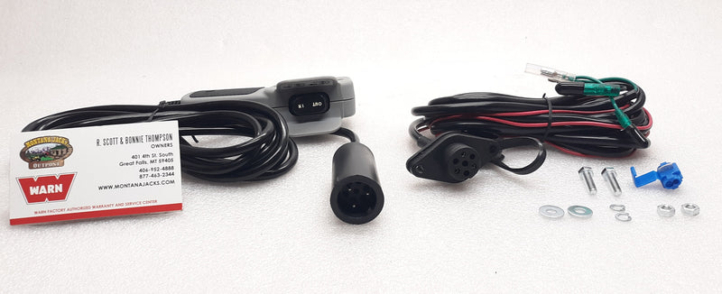 WARN 64259 ATV/UTV Winch Remote Control Kit, Bullet Connectors