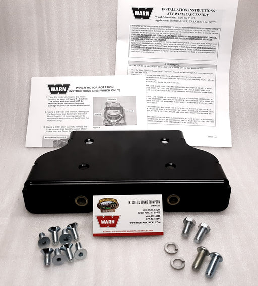 Warn 65563 ATV Winch Mount for 99-05 Can-Am Quest & Traxter