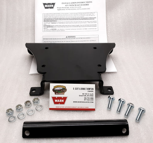 Warn 66288 ATV Winch Mount for 2003-06 Can-Am Outlander 330, 400