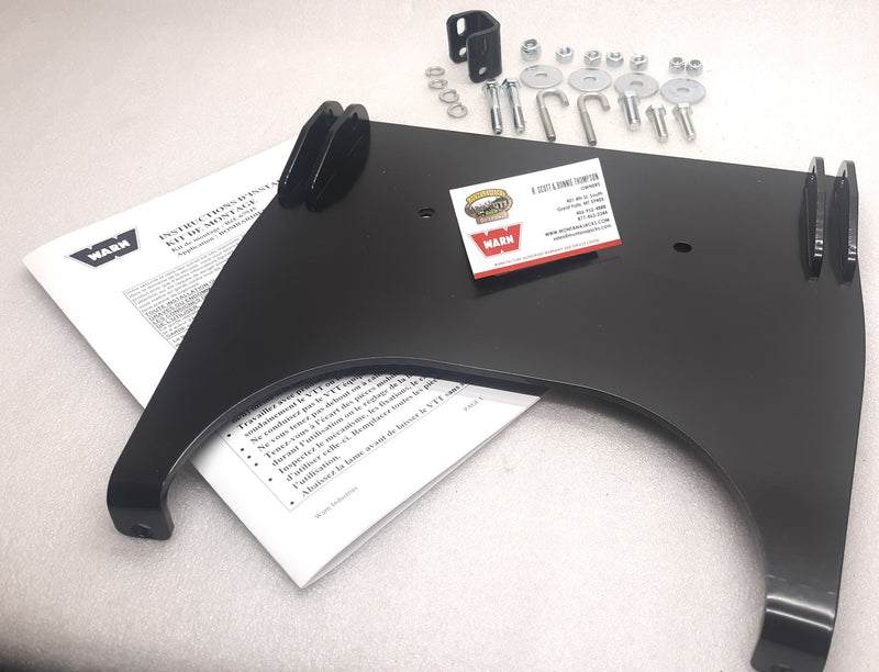 WARN 67945 ATV Center Plow Mount for 03-06 Can-Am Outlander 330, 400