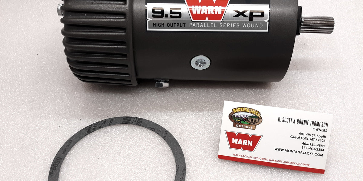 WARN 68608 Winch Motor, 12v, 6hp, for 9.5xp, M8274-70 — Montana