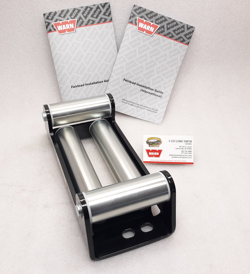 WARN 69394 Roller Fairlead for M15000 and 16.5ti Winch