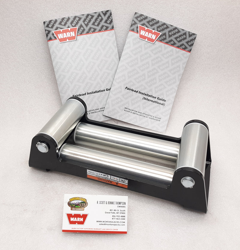 WARN 69394 Roller Fairlead for M15000 and 16.5ti Winch