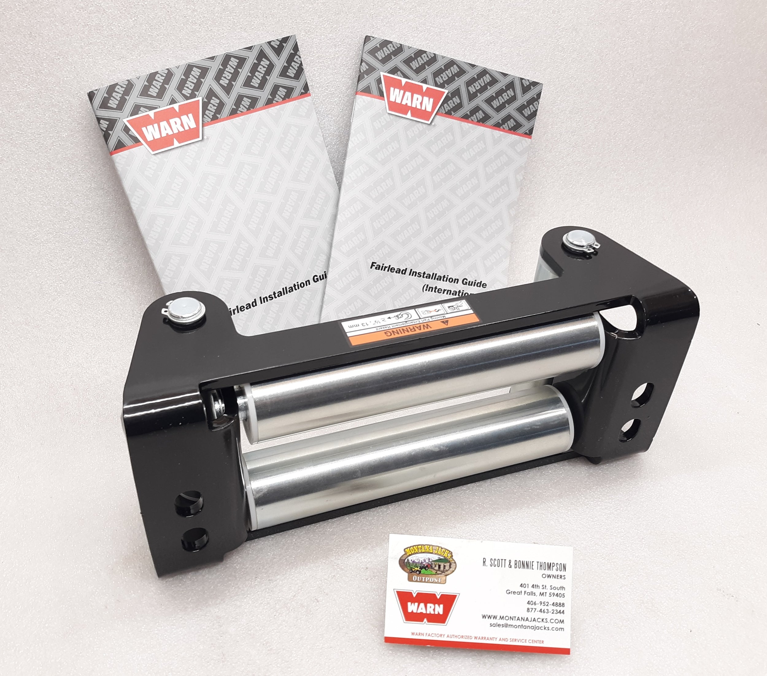 WARN 69394 Roller Fairlead for M15000 and 16.5ti Winch, FREE
