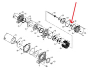 WARN 69632 Cam Follower for 3.0ci and 4.0ci ATV Winches, steel