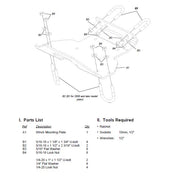 Warn 70207 ATV Winch Mount for 2006-17 KAWASAKI Brute Force 750 4x4i