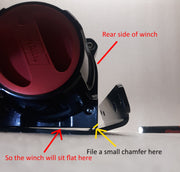 WARN 70825 ATV Winch Mount for 2005-13 Kawasaki BF 650