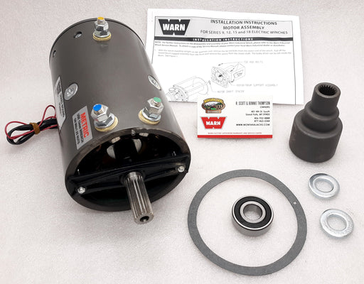 WARN 70865 Winch Motor Kit, 12v, for Series 15 Industrial Winch