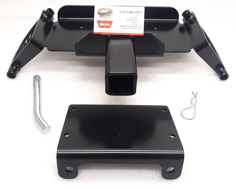 WARN 70919 - Winch Mounting plate for 2" Receiver Hitch, 4000 & 4500 lb. Winches