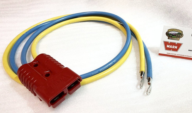 WARN 70926 Battery Power Lead 48" w/Quick Connect, for PV4500, V4000, RT/XT 40