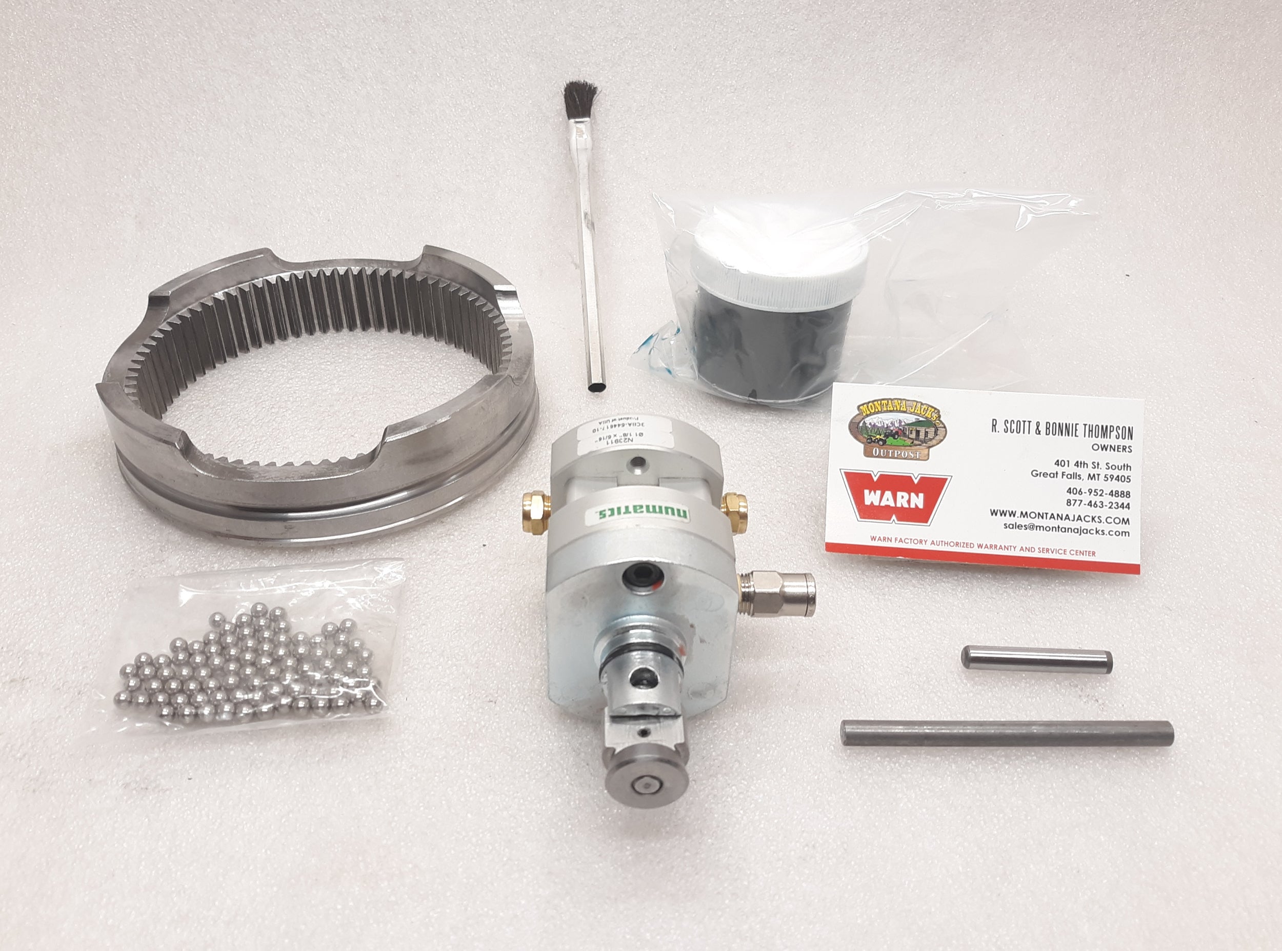 チェン WARN 71370 Remote Air Clutch Kit, FREE SHIPPING! — Montana Jacks