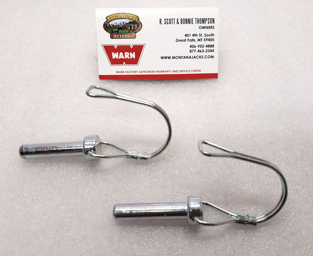 WARN 71493 Plow Mounting Pin (Pair), FREE SHIPPING over $35.00