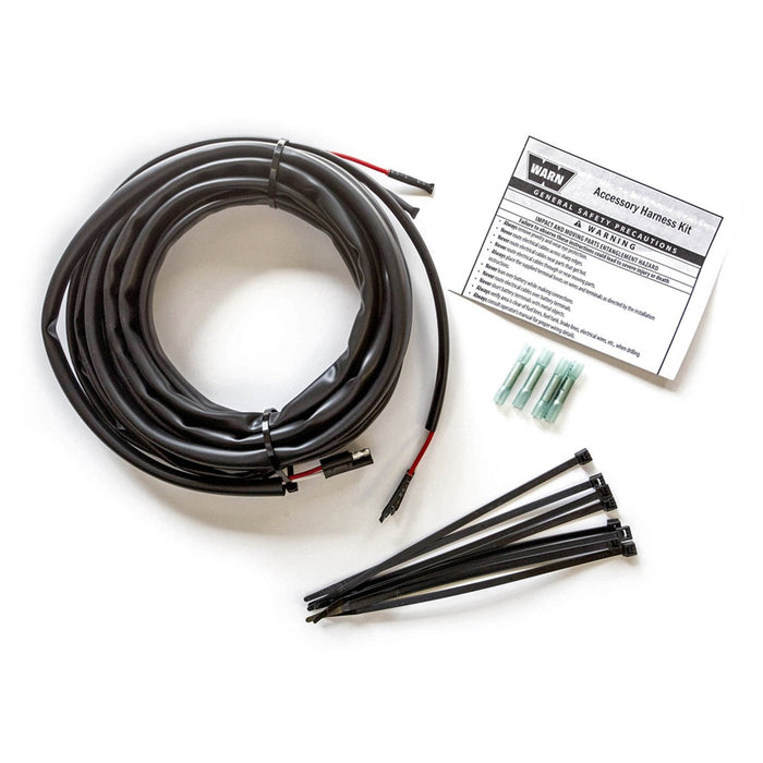 WARN 93375 Light Accessory Harness Kit for ZEON Platinum Winch, Long
