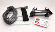 WARN 72495 Synthetic Winch Rope Kit, Includes roller fairlead, 5/32 x 50'