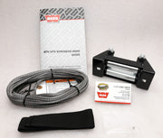 WARN 72495 Synthetic Winch Rope Kit, Includes roller fairlead, 5/32 x 50'