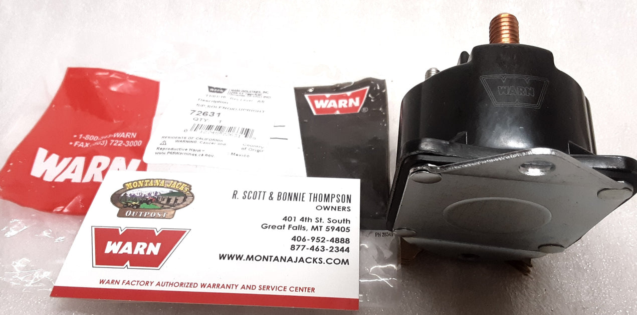 WARN 72631 Replacement Solenoid, FREE SHIPPING over $35.00