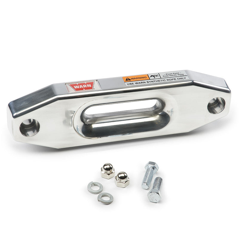 WARN 73852 Polished Aluminum Hawse Fairlead for the 9.0Rc Winch