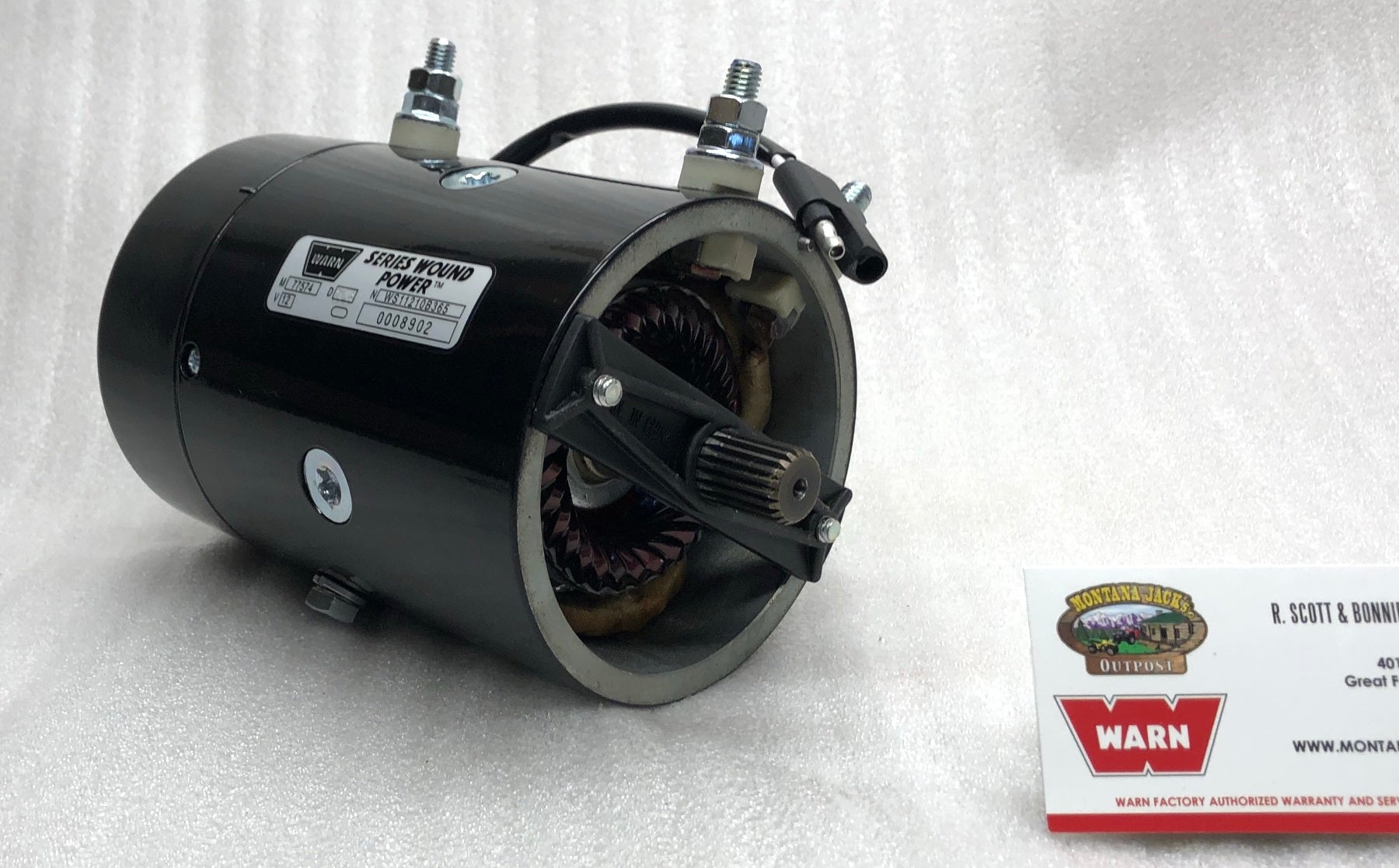 WARN 74307 Winch Motor for PowerPlant Winch, FREE SHIPPING