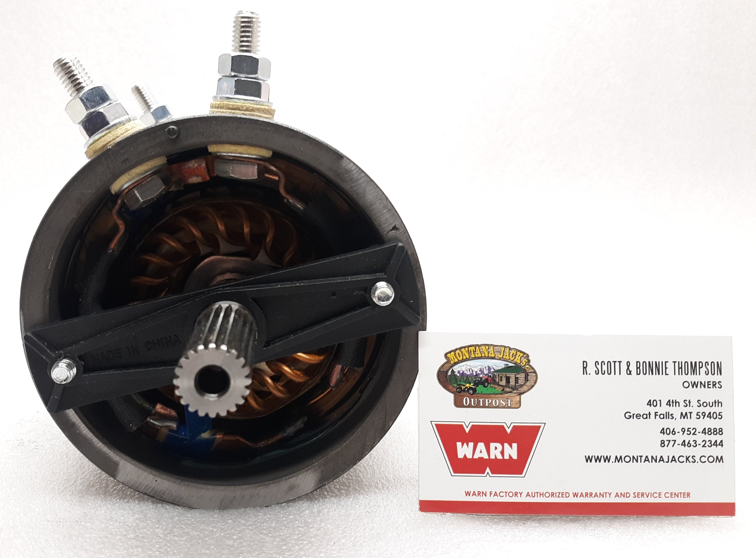 ワタリン WARN 74756 Winch Motor for M12, M15, FREE SHIPPING! — Montana