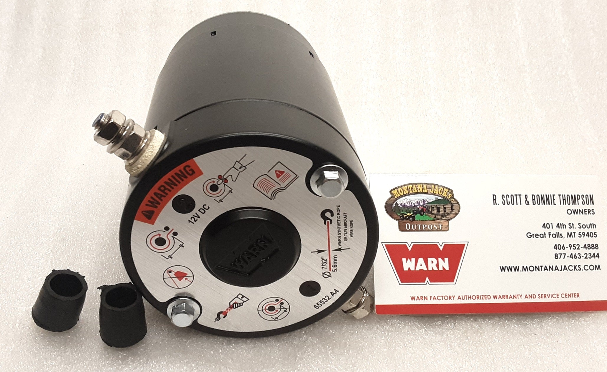 WARN 74853 Hoist Motor, 12V, for DC1200 Hoist, FREE SHIPPING