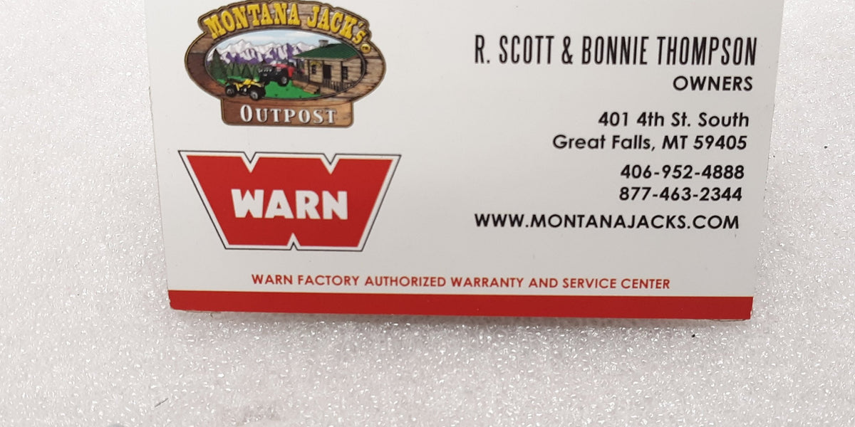 WARN 74916 Tie Bolt, for ProVantage 2500 & 3500, RT/XT 25 & 30