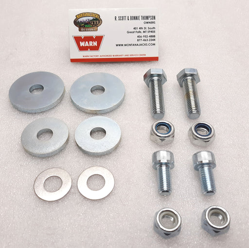 WARN 74977 ATV Plow Blade Attachment Hardware Service Kit