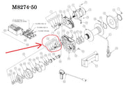 WARN 7605 Winch Brake Pawl Assembly for M8274