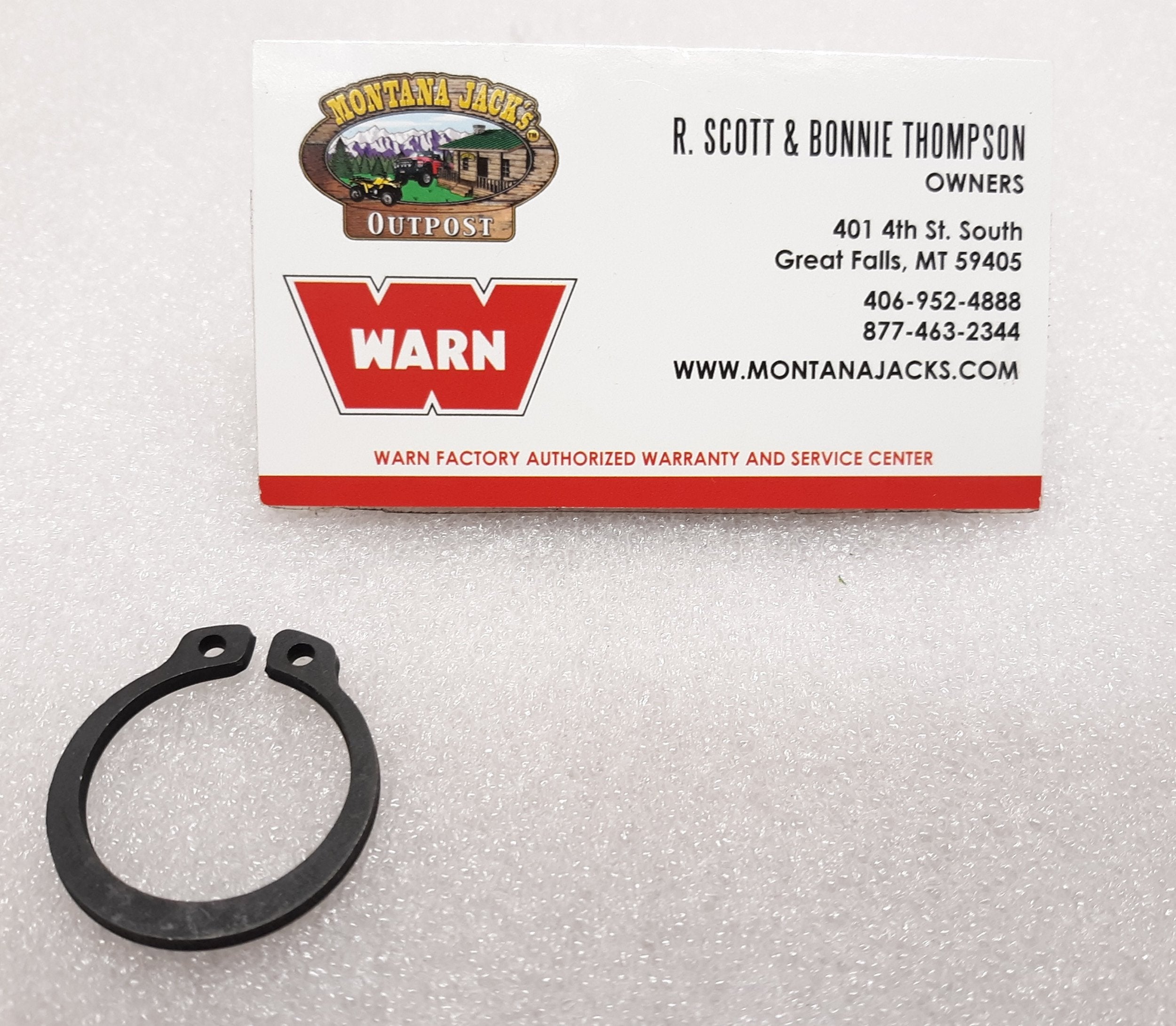 WARN 7614 Snap Ring for M8274 Winch, FREE SHIPPING over $35.00