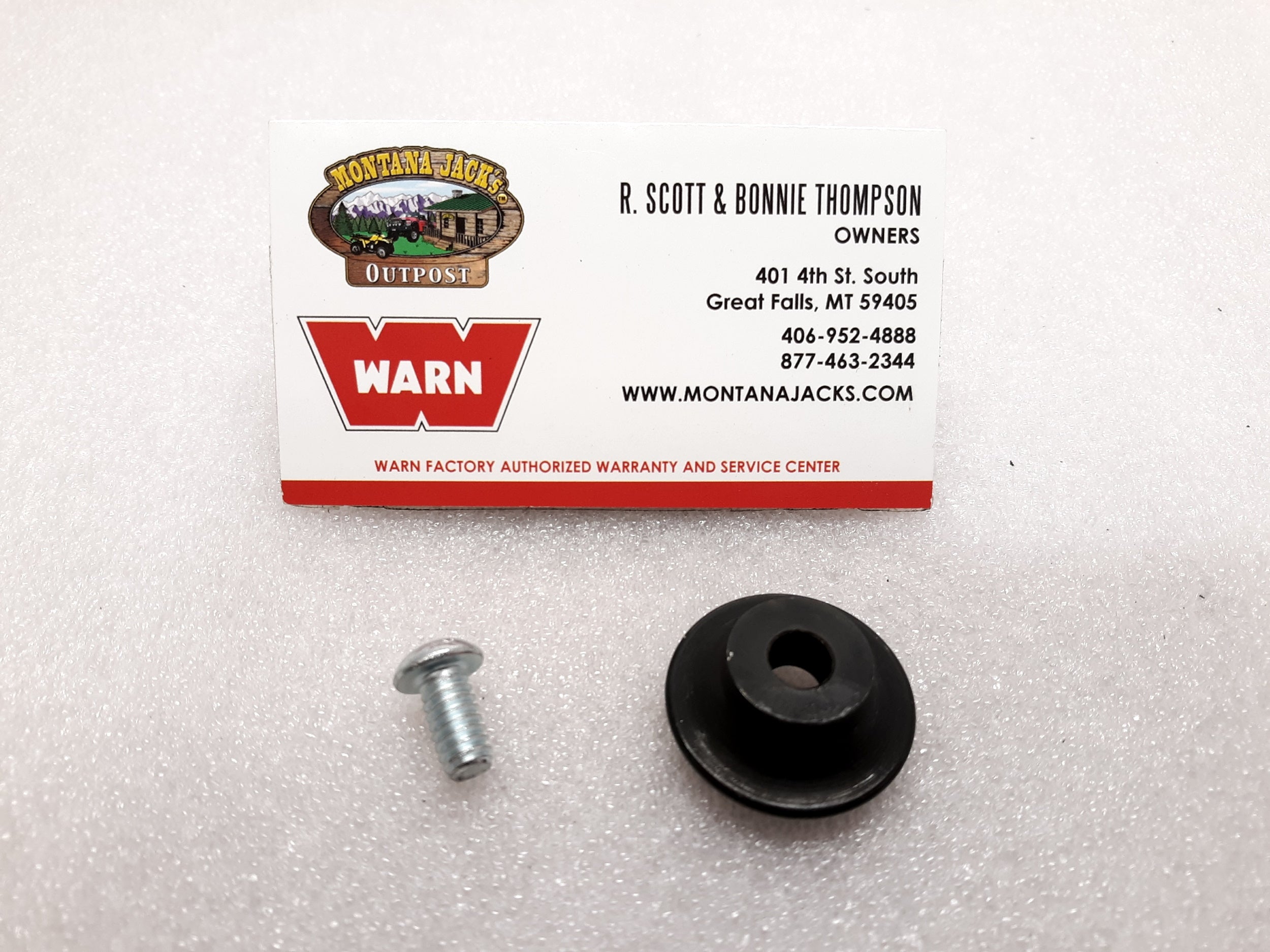 WARN 76226 Synthetic Winch Rope Anchor Kit, M8000, VR8000, 9.5xp-s