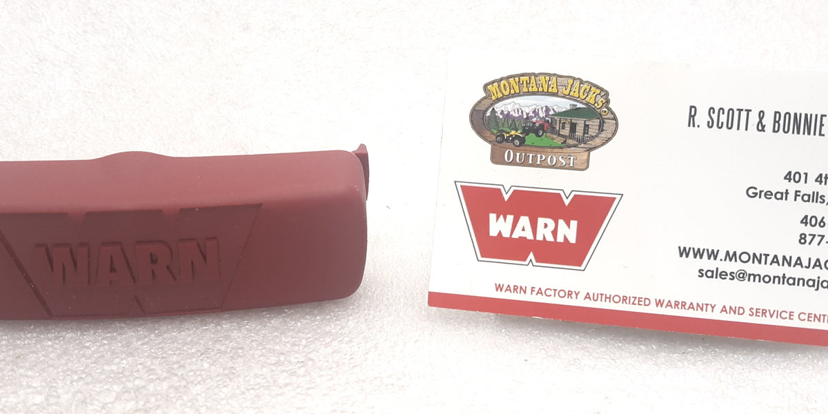 マリンババッチ WARN 76873 Red T-Handle Clutch Cover, FREE SHIPPING over $35