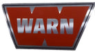 WARN 7749 WARN Decal 1" x 3" Red with Silver Background