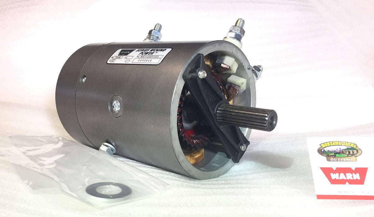 WARN 77892 Replacement Winch Motor, 12v, for XD9000, XD9000i, M8274