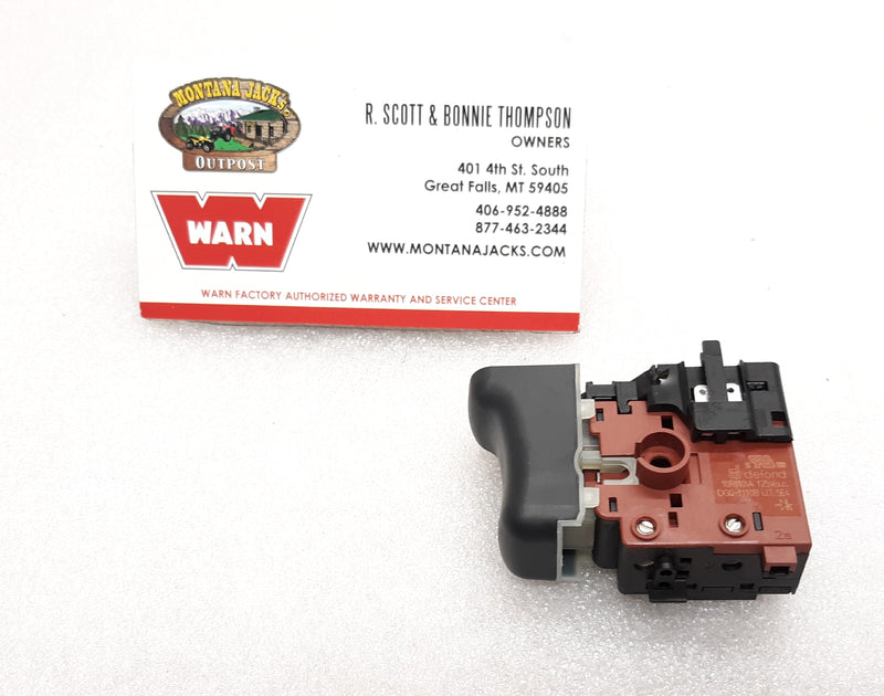 WARN 77911 Pullzall Trigger Switch, variable speed, for 120v