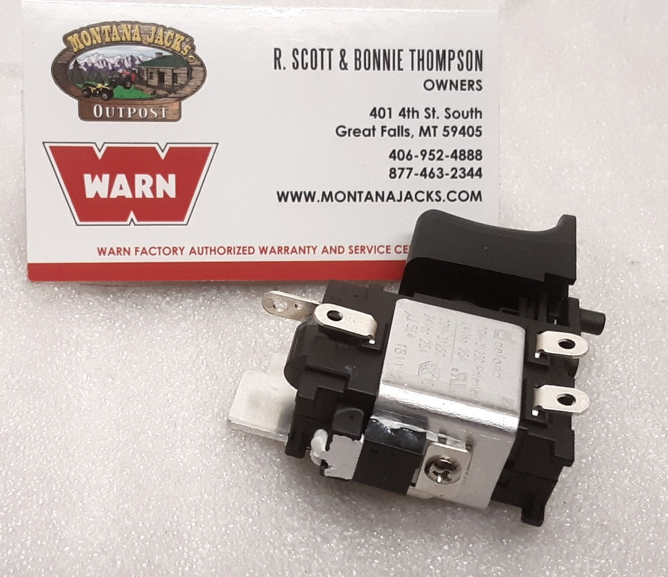 WARN 77913 PullzAll Trigger Switch 24v, FREE SHIPPING! — Montana