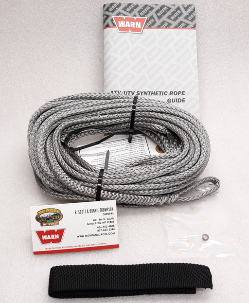 WARN 78388 Synthetic Winch Rope, 7/32 x 50' — Montana Jacks Outpost
