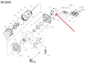 WARN 78847 Winch Motor, 24v, for M12000, M15000