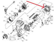 WARN 79597 Gear End Drum Support for Endurance 12.0 Truck Winch