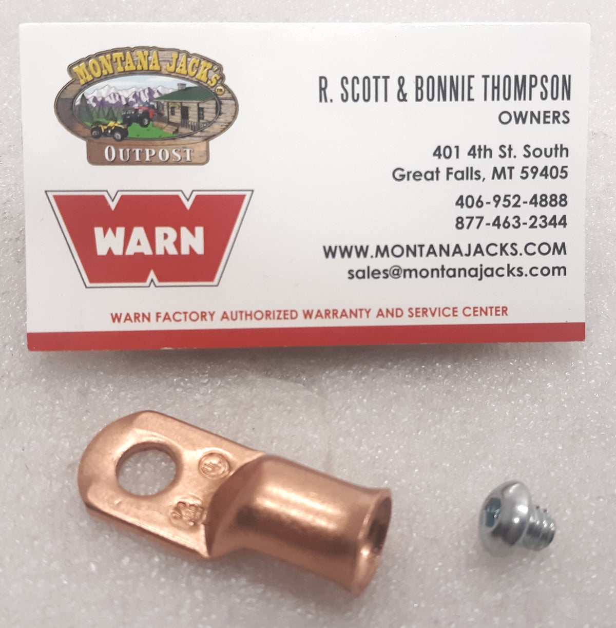 WARN 79626 Winch Cable Terminal Kit 3/8