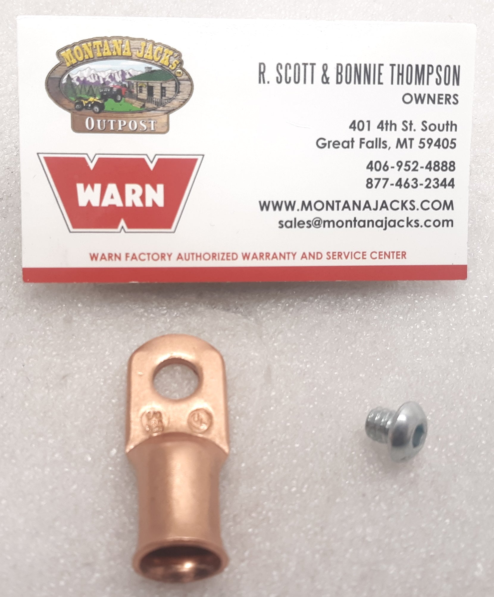 WARN 79626 Winch Cable Terminal Kit 3/8