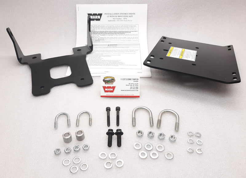 Warn 79840 ATV Winch Mount for HONDA