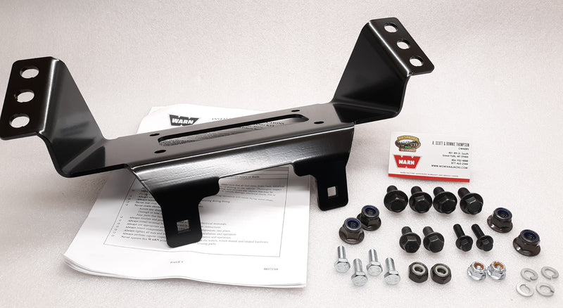 Warn 80371 UTV Winch Mount for POLARIS