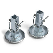 WARN 80475 Replacement Plow Skids for ProVantage Plow Blades, One Pair w/Pins