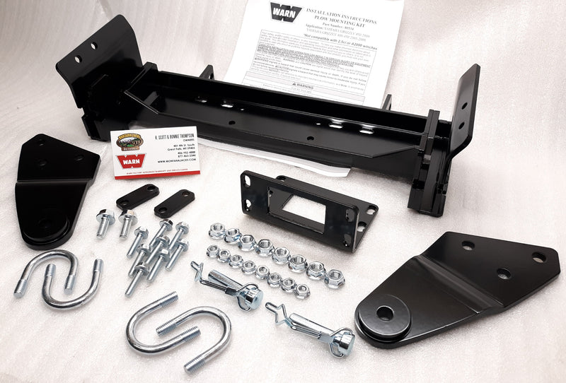 WARN 80534 ATV Front Plow Mount for 2005-14 Yamaha Grizzly