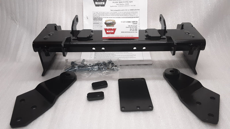 WARN 81656 ATV Plow Mount for 2003-14 Yamaha Grizzly, Kodiak