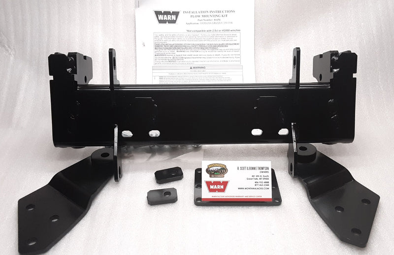 WARN 81656 ATV Plow Mount for 2003-14 Yamaha Grizzly, Kodiak