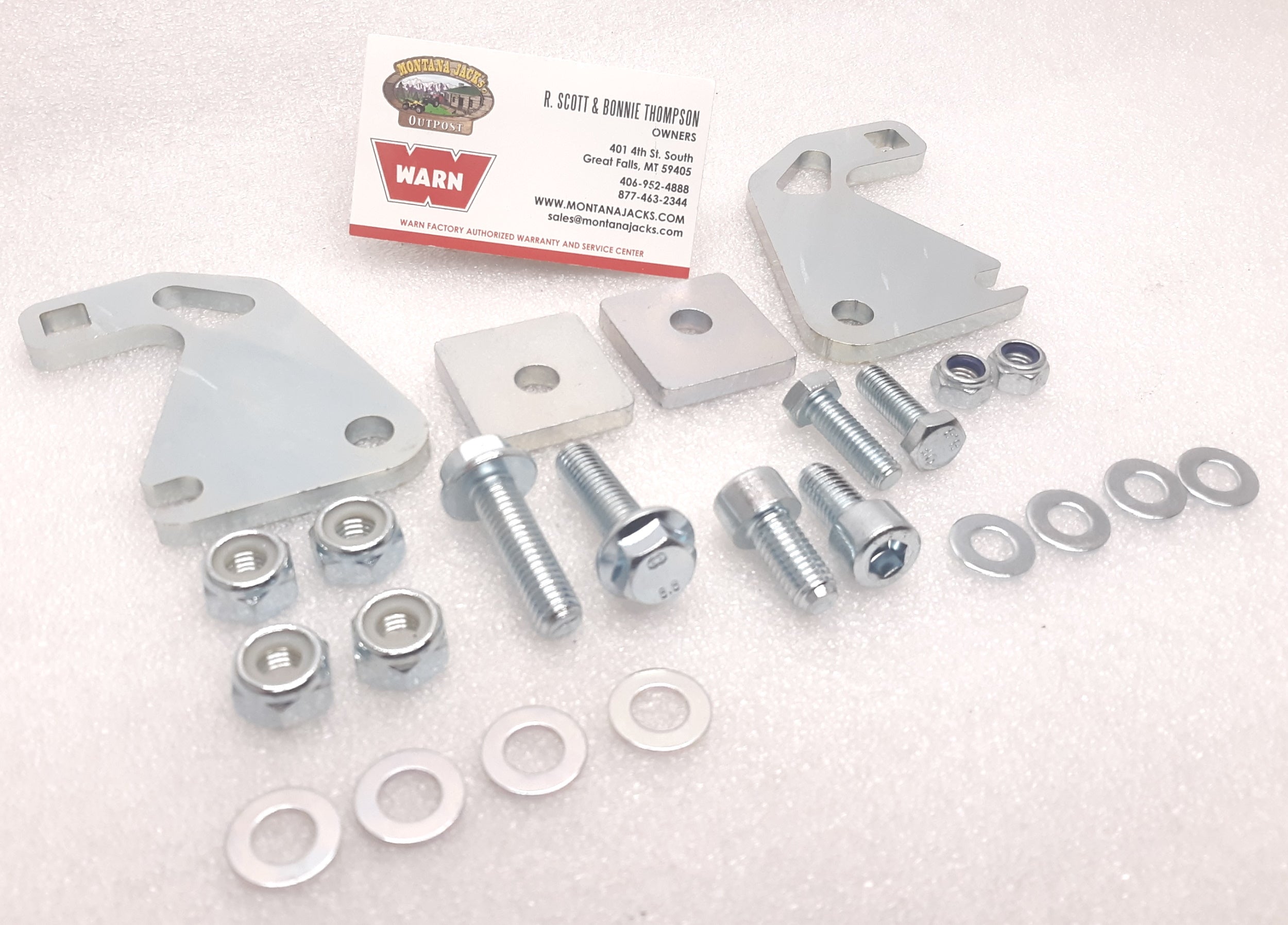 WARN 81870 UTV Plow Stop Block and Spring Kit, FREE SHIPPING