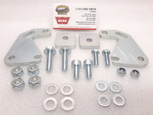 WARN 81870 Plow Stop Block & Spring Hanger Kit, ProVantage 66" & 72" UTV Blade