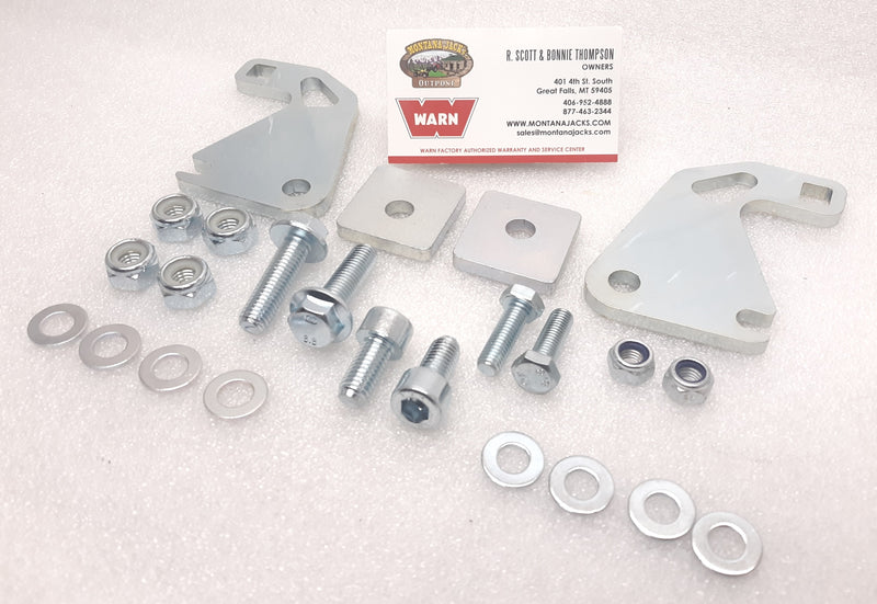 WARN 81870 Plow Stop Block & Spring Hanger Kit, ProVantage 66" & 72" UTV Blade