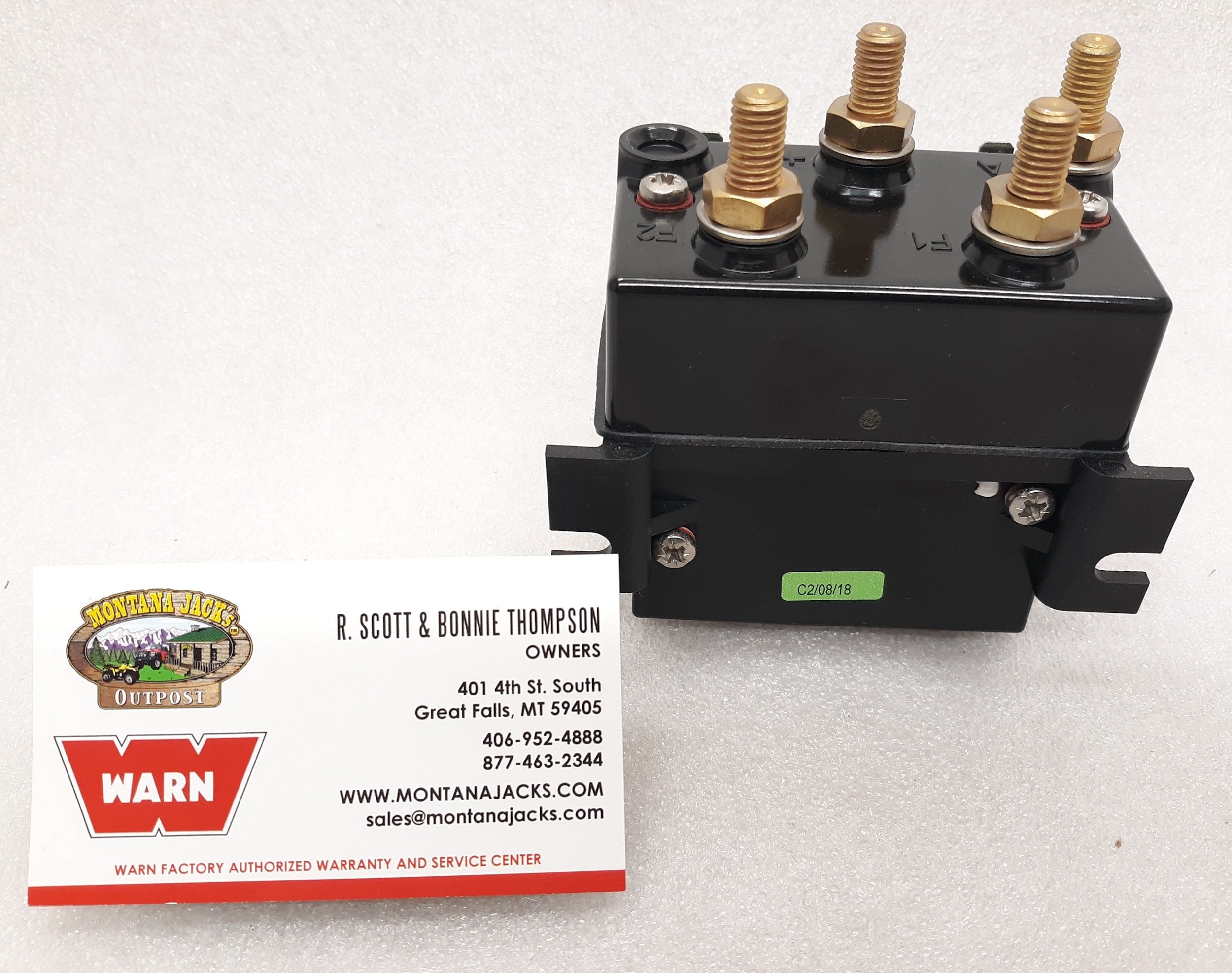 WARN 83085 Contactor for 24 volt Truck/SUV Winches, FREE SHIPPING