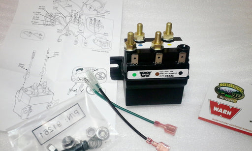 WARN 83321 Hoist Contactor, 12 volt, for DC800, DC1000, DC1200